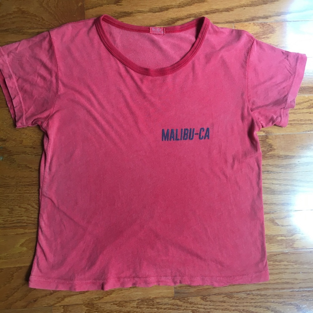 John Galt Pac Sun small womans Malibu tee